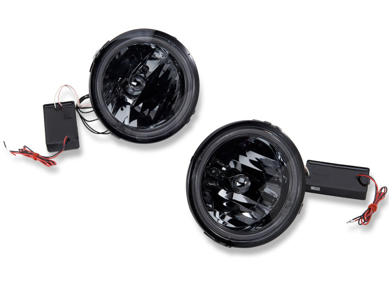 Raxiom 05-12 Ford Mustang GT LED Halo Fog Lights (Smoked)-thumbmail-12