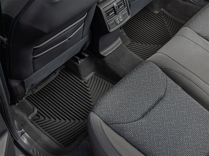 WeatherTech 25-26 Subaru Forester 2nd Row Rear All-Weather Floor Mats - Black-thumbmail-2