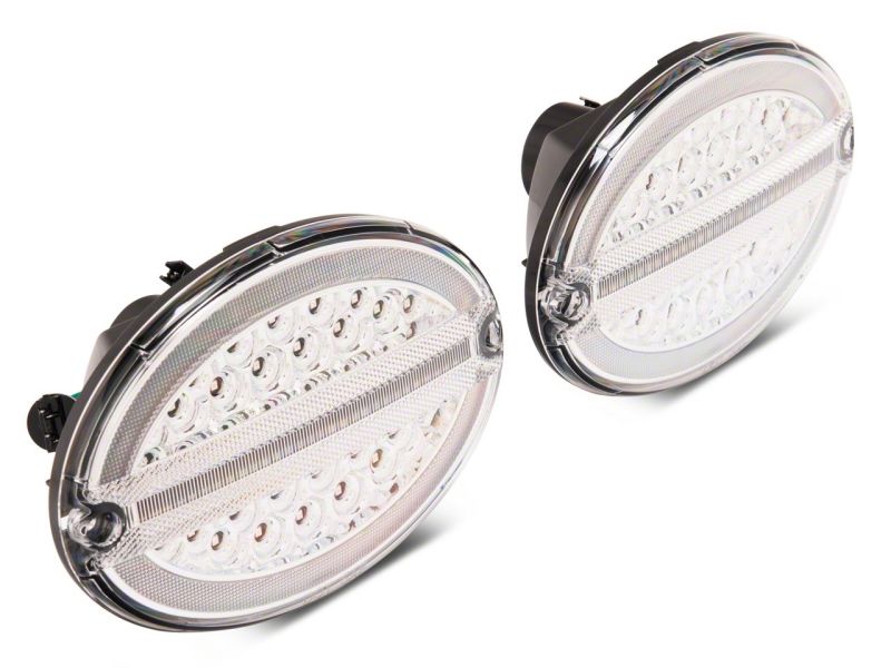 Raxiom 97-04 Chevrolet Corvette C5 Axial Series LED Tail Lights- Chrome Housing (Clear Lens)-thumbmail-7