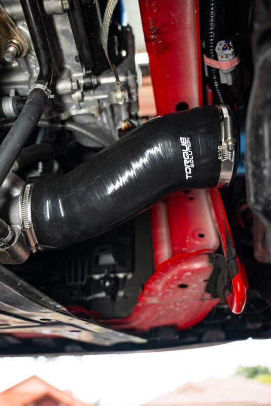 Torque Solution 2022+ Subaru WRX Titanium Intake Pipe Kit (Burnt Blue)-thumbmail-3
