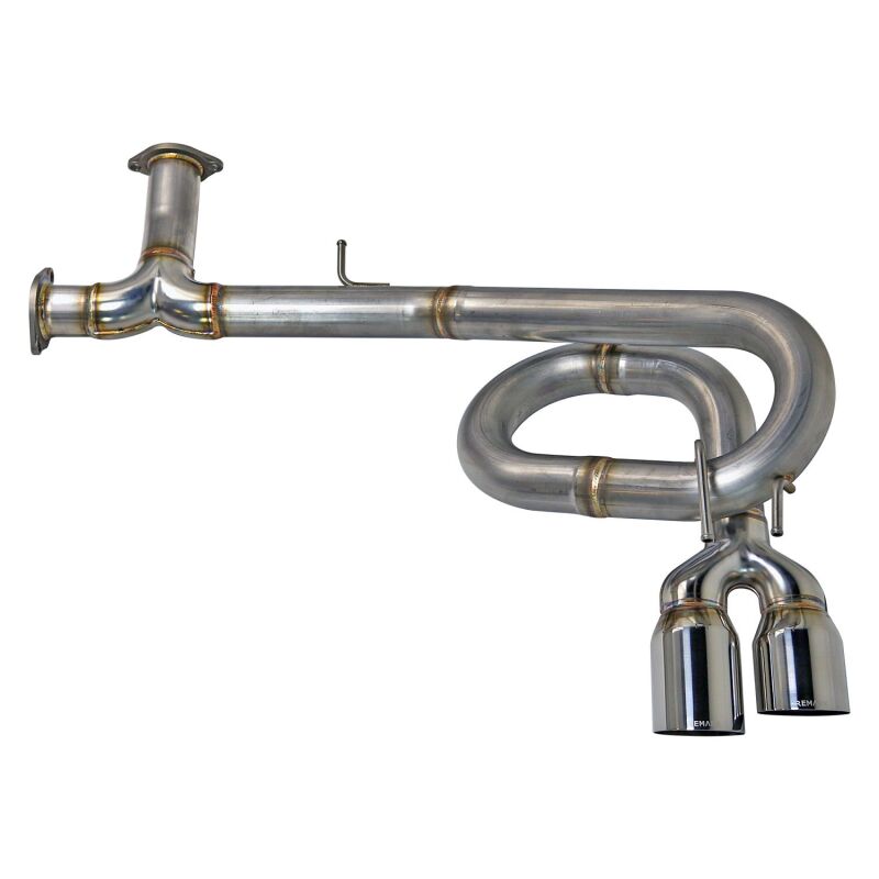 Remark 2022+ Honda Civic Sport Hatchback FL2 (Link Loop) Catback Exhaust Stainless Steel Tip-thumbmail-2