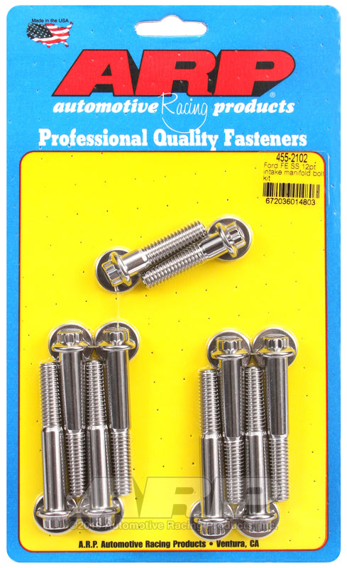 ARP Ford FE SS 12pt Intake Manifold Bolt Kit-thumbmail-1