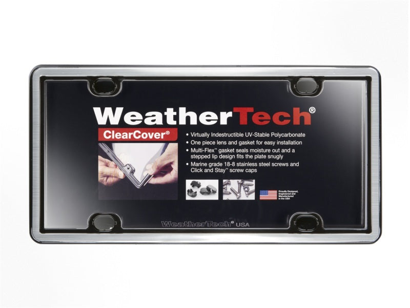 WeatherTech ClearCover Frame Kit - Brushed Stainless-thumbmail-2