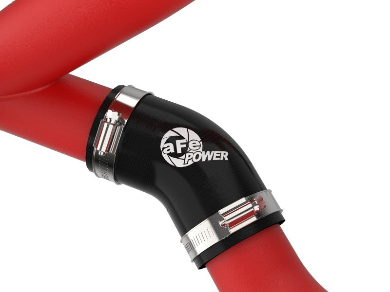 aFe BladeRunner 2 1/4in Intercooler Hot Side Charge Pipe 22-23 Ford Explorer V6-3.0L (tt) - Red-thumbmail-4