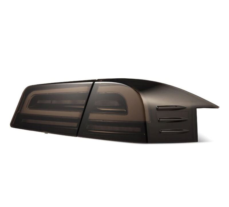 AlphaRex 12-21 Tesla Model S LUXX-Series LED Tail Lights - Black-thumbmail-8