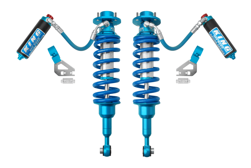 King Shocks 2024+ Toyota Tacoma 2.5 Dia Coilover W/ Remote Reservoir & Adjuster (Pair) - Front-thumbmail-1