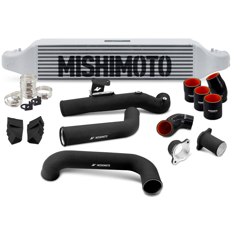 Mishimoto 2022+ Honda Civic 1.5T Intercooler Kit - Silver Intercooler - Black Pipes-thumbmail-1