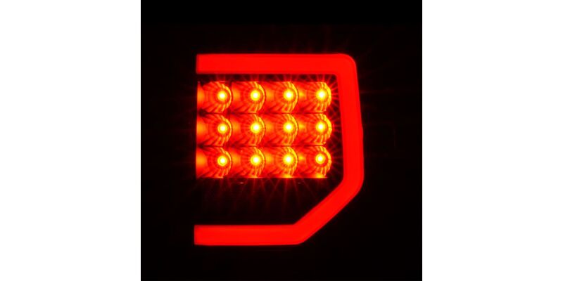 Raxiom 07-13 Toyota Tundra Axial Series Dual C-Shape LED Tail Lights- Black Housing- Clear Lens-thumbmail-5