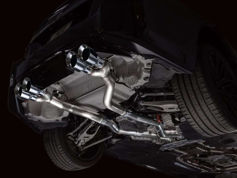 AWE Tuning 23-24 BMW G87 M2 Track Edition Exhaust - Chrome Silver Tips-thumbmail-11