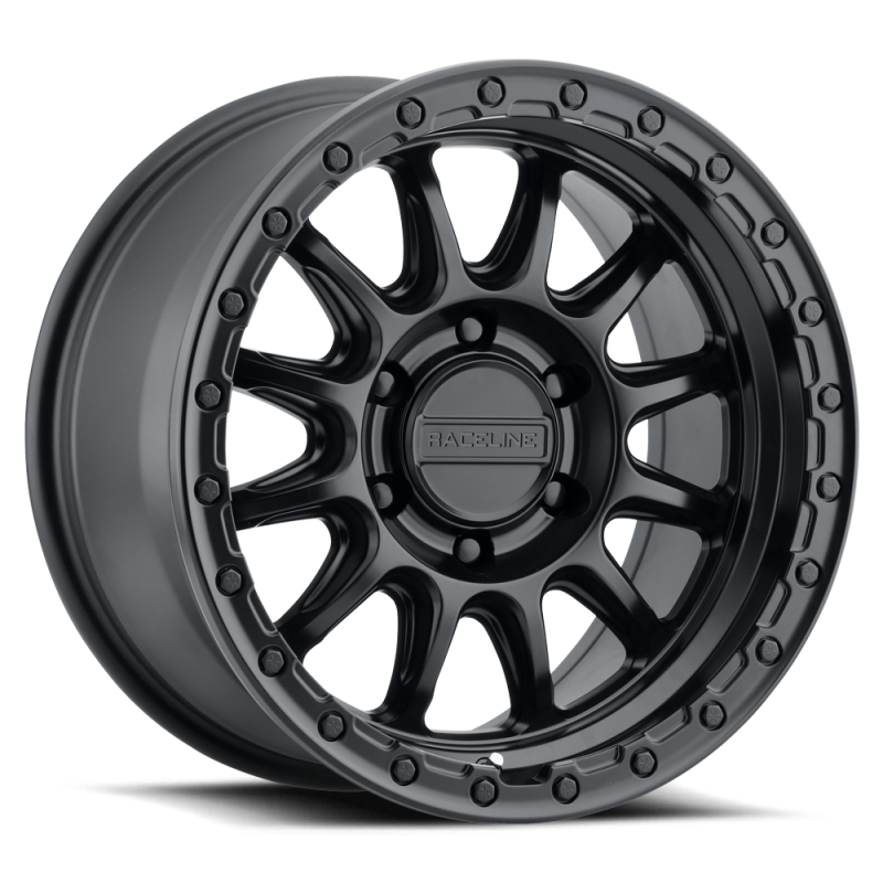 Raceline 960B Alpha 20x9in / 6X135 BP / 18mm Offset / 87.1mm Bore - Satin Black-thumbmail-1