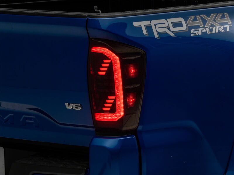 Raxiom 16-23 Toyota Tacoma LED Tail Lights- Black Housing- Clear Lens-thumbmail-9