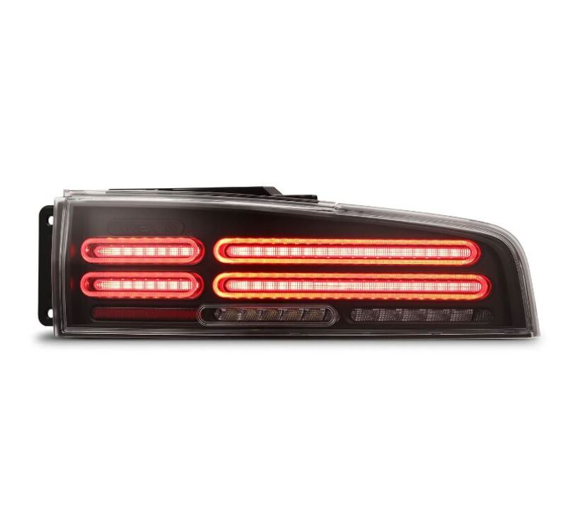 AlphaRex 23-25 Nissan Z Nova-Series Quad-Loop Style Prismatic LED Tail Lights - Black-thumbmail-5