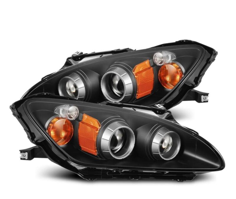 AlphaRex 99-09 Honda S2000 LUXX-Series Projector LED Headlights - Black-thumbmail-1