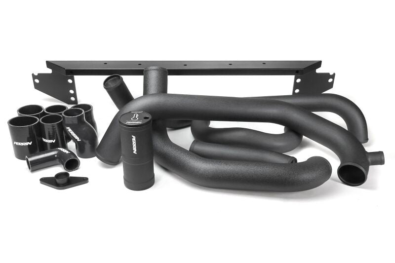 PERRIN 02-07 Subaru WRX/STI Front Mount Intercooler Boost Tube Kit - Black-thumbmail-4
