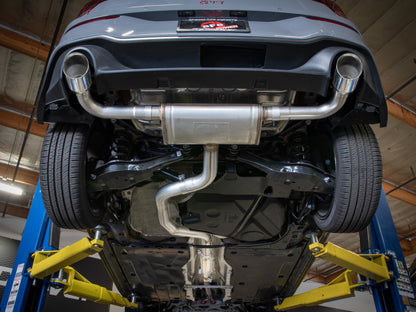aFe 22-24 Volkswagen GTI MACH Force-Xp 3 to 2-1/2 IN Stainless Steel Cat-Back Exhaust w/Polished Tip
