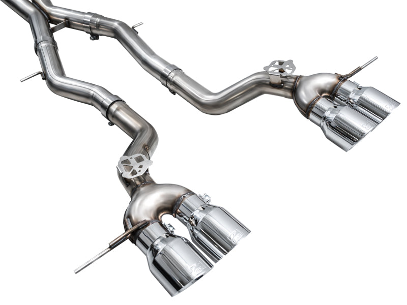 AWE Tuning 23-24 BMW G87 M2 Track Edition Exhaust - Chrome Silver Tips-thumbmail-14