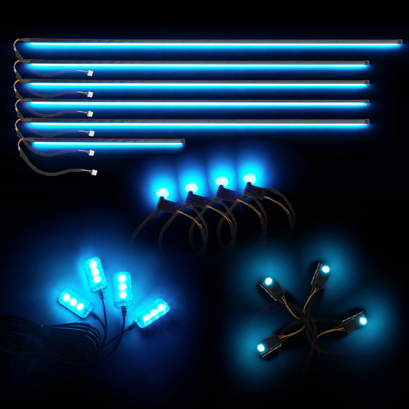 Oracle Lighting Dynamic Colorshift 18 Piece Universal Full LED Interior Dash Board Kit-thumbmail-14