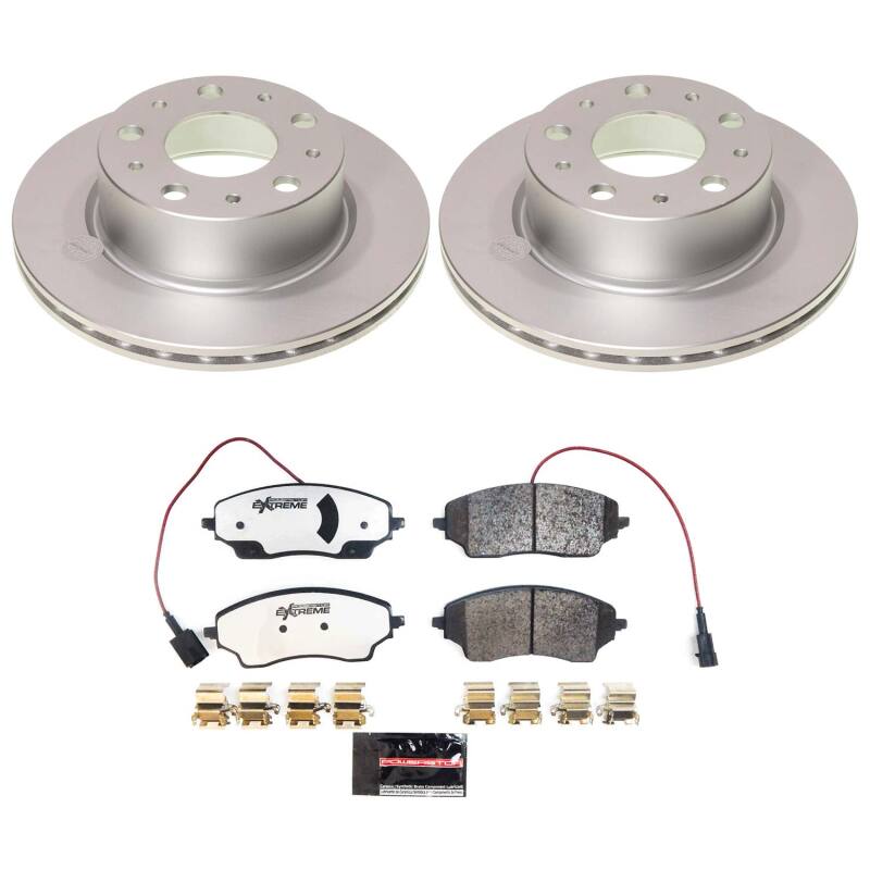 Power Stop 22-25 Ram ProMaster 1500 Rear Z36 Coated Truck & Tow Brake Kit-thumbmail-1