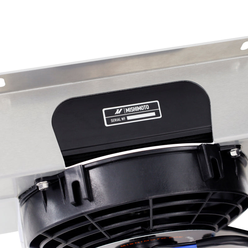 Mishimoto Universal Oil Cooler Kit 25-Row Cooler and 1x 8in Fan-thumbmail-6