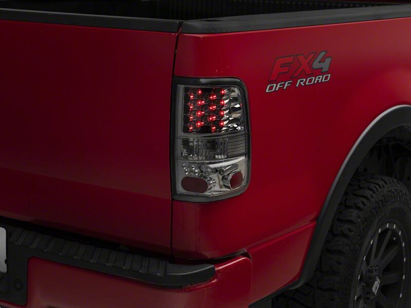 Raxiom 04-08 Ford F-150 Styleside LED Tail Lights- Chrome Housing- Smoked Lens-thumbmail-7