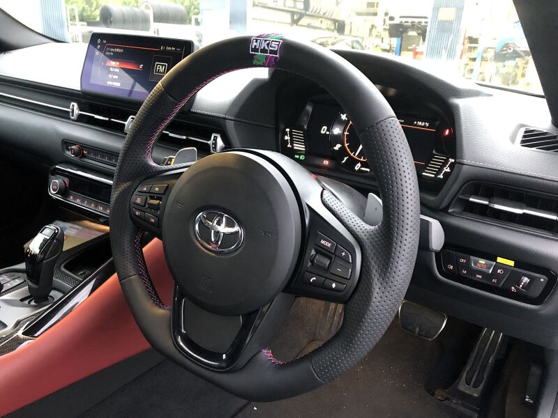 HKS GR Supra Replacement Steering Wheel A90-thumbmail-3