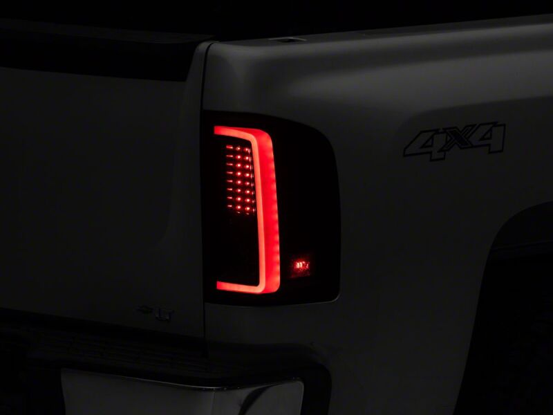 Raxiom 07-13 Chevrolet Silverado 1500 G2 LED Tail Lights- Black Housing- Smoked Lens-thumbmail-7