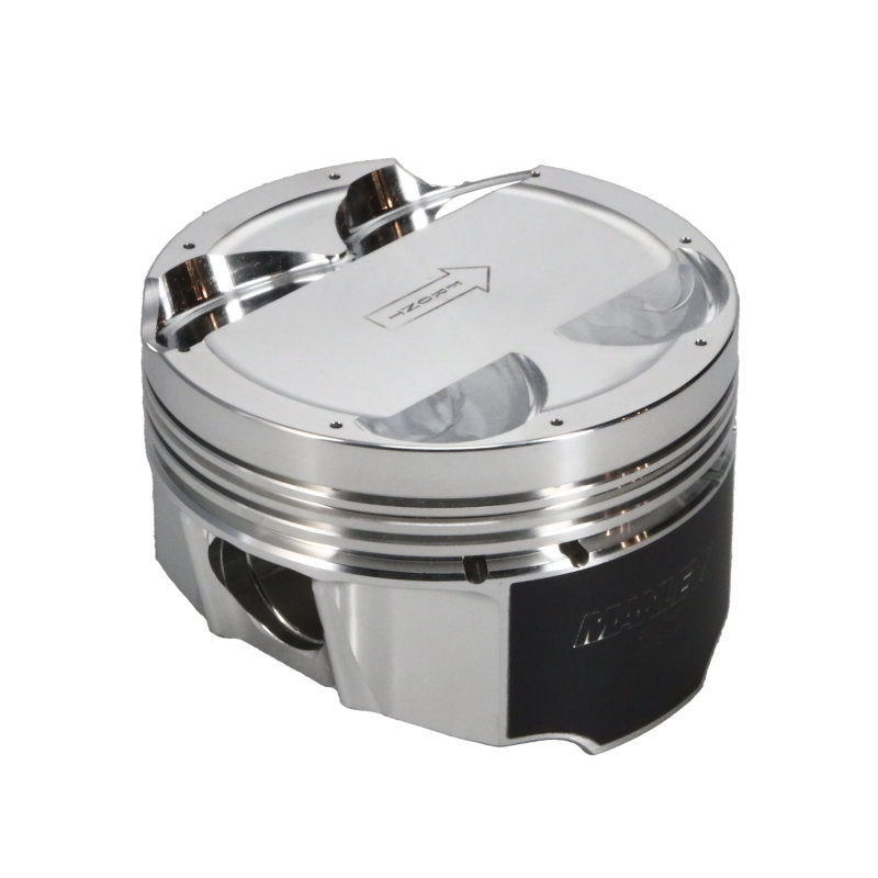 Manley Toyota 2JZGTE 94mm Stroke 87.00mm Bore -6cc Dish 10:1 CR Turbo Tuff Piston Set w/ Rings-thumbmail-7