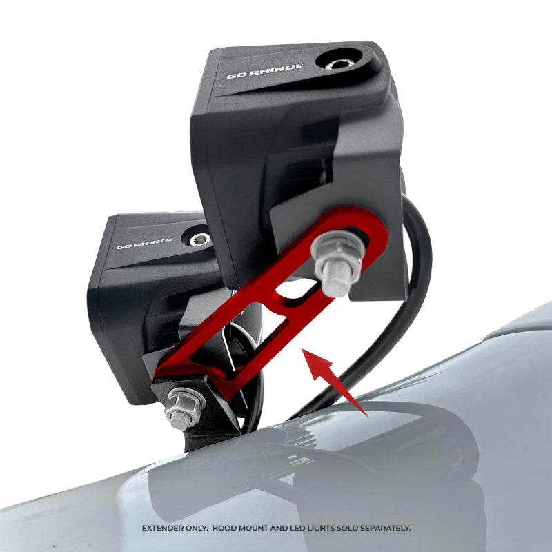 Go Rhino Universal XE Hood Hinge Cube Light Mount-thumbmail-4