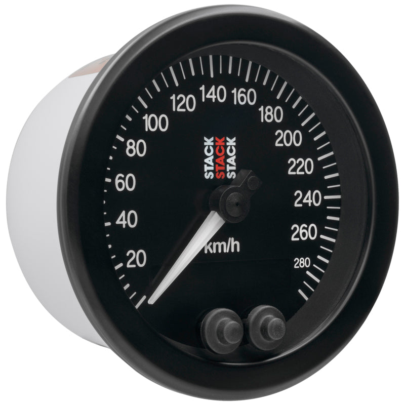 Autometer Stack Instruments 88mm 0-290 KM/H GPS Speedometer - Black-thumbmail-5