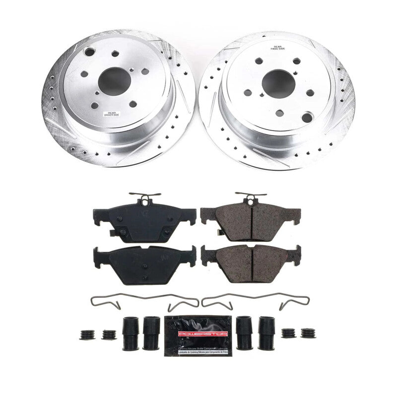 Power Stop 2021 Subaru WRX Rear Z23 Evolution Brake Kit-thumbmail-1