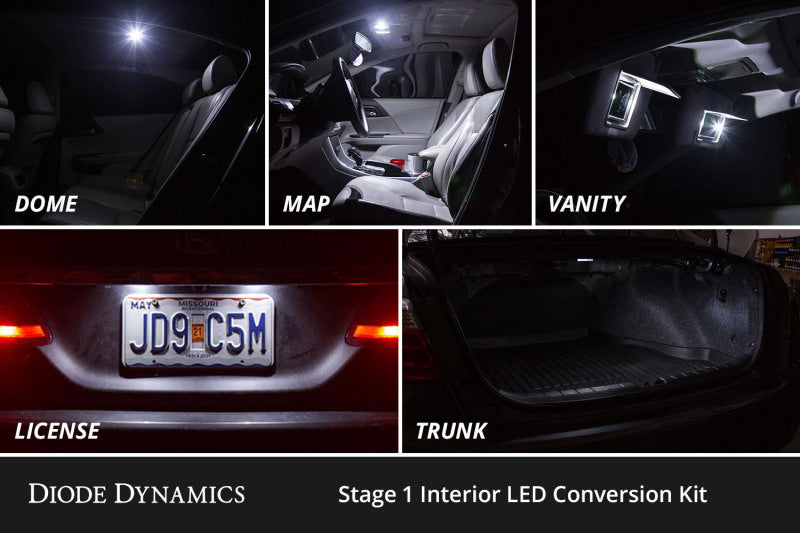 Diode Dynamics 19-22 Subaru Ascent Interior LED Kit Cool White Stage 1-thumbmail-5