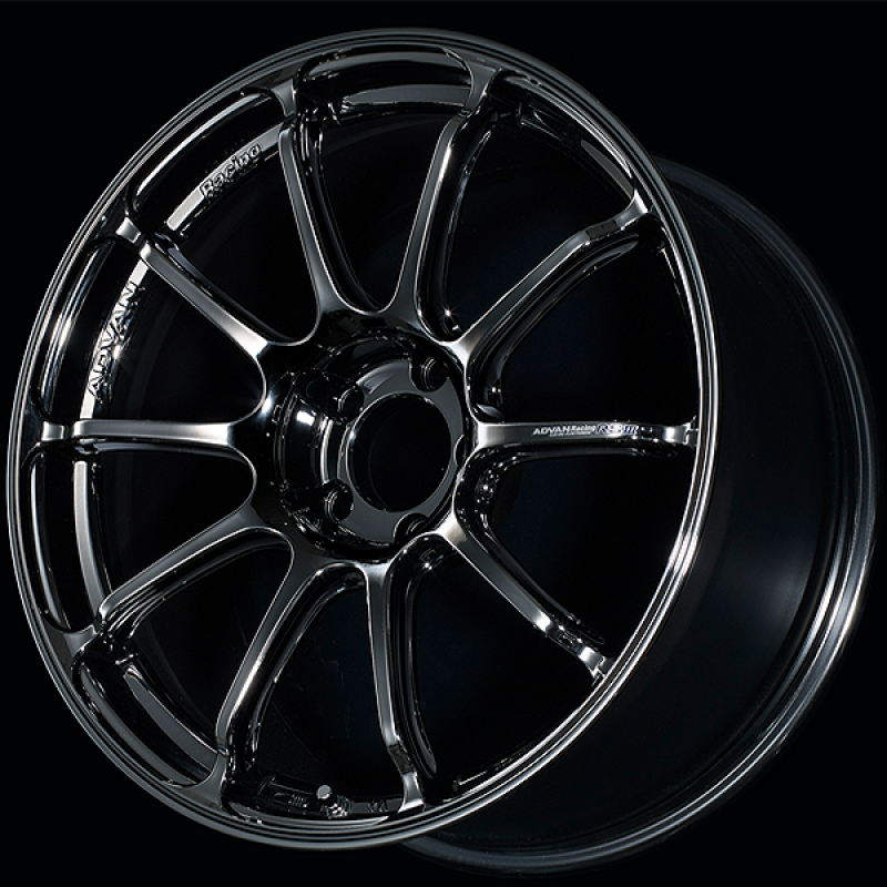 Advan RSIII 19x8.5 / +45 Offset / 5-112 / 66.5mm Bore / Black Chrome