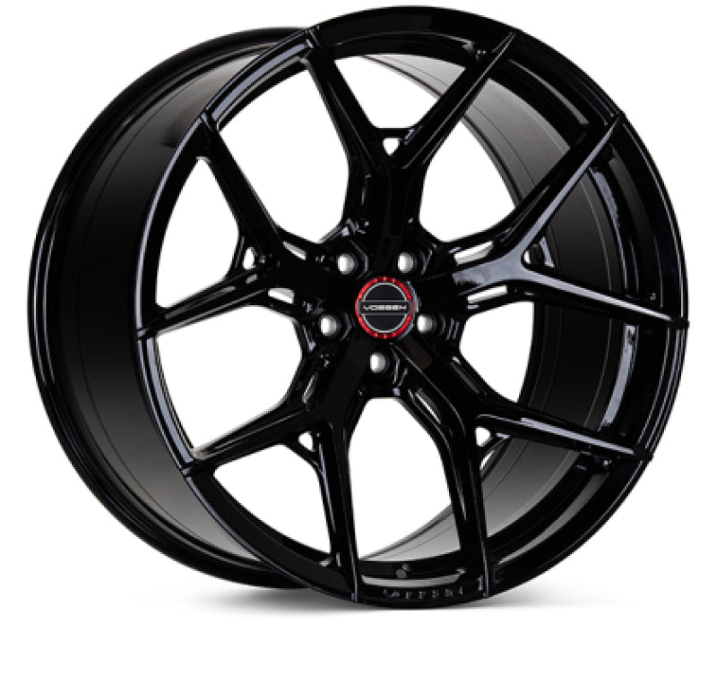 Vossen HF5 - 21x10.5 - ET15 - 5x112 - 66.56 - SUPER DEEP - GB - Gloss Black Wheel-thumbmail-1
