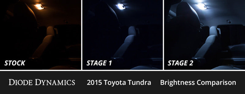 Diode Dynamics 14-18 Toyota Tundra Interior LED Kit Cool White Stage 1-thumbmail-3