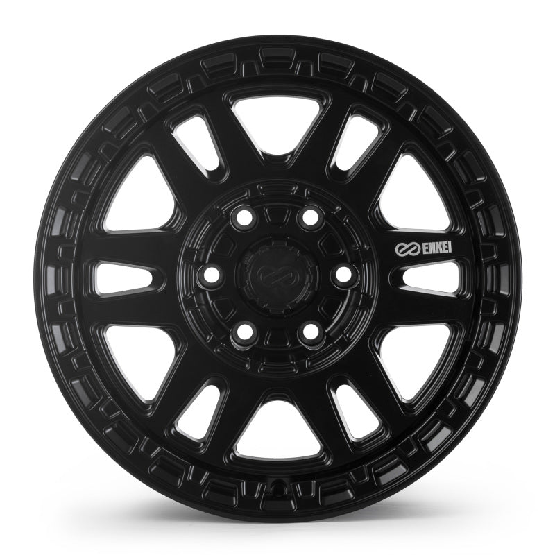 Enkei Trail-Tracker 20x9 / 6x139.7 BP / ET20 / 106.1mm Bore - Matte Black Wheel-thumbmail-2