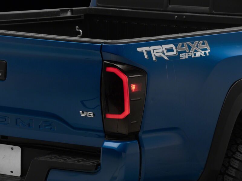 Raxiom 16-23 Toyota Tacoma LDS Series LED Tail Lights- Black Housing- Smoked Lens-thumbmail-11