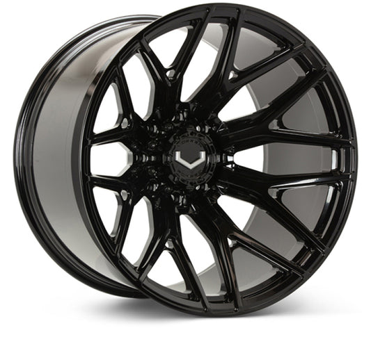 Vossen VFX-03 22x12 - 6x139.7 - ET44 - Ultra Deep - 78.1 - Gloss Black Wheel