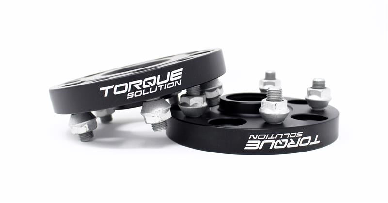 Torque Solution Forged Aluminum Wheel Spacer Subaru 56mm Hub 5x100 - 25mm-thumbmail-7