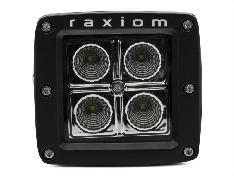 Raxiom 3-In Square 4-LED Off Road Light Flood Beam Universal (Some Adaptation May Be Required)-thumbmail-9