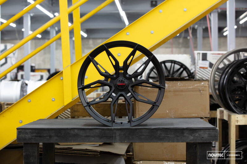 Vossen x Novitec NF11 21x12 ET:20 Satin Black Ferrari SF90 Rear Wheel-thumbmail-1