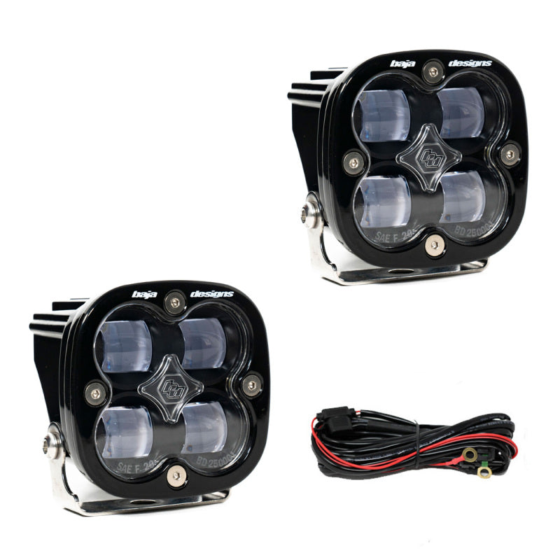 Baja Designs Squadron SAE LED Auxiliary Light Pod Pair - Clear-thumbmail-1