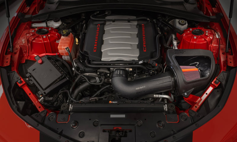 K&N 16-24 Chevy CamaroSS V8-6.2L F Performance Air Intake System-thumbmail-3