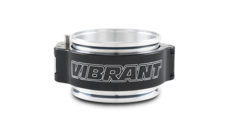 Vibrant 3in O.D. Aluminized HD 2.0 Clamp Assembly - Anodized Black-thumbmail-1