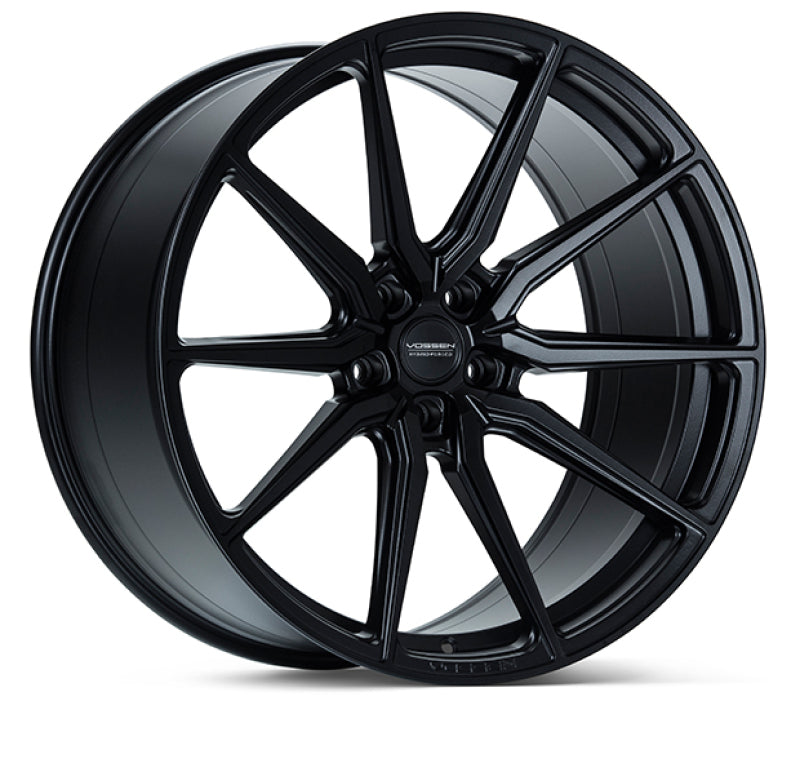 Vossen HF-3 20X9 - 5X114.3 - ET35 - Deep - 66.1 - SB - Satin Black-thumbmail-1