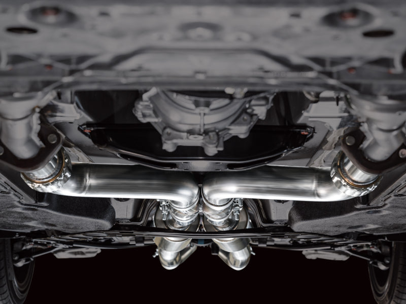 AWE 2023 Nissan Z RZ34 RWD Track Edition Catback Exhaust System w/ Diamond Black Tips-thumbmail-9