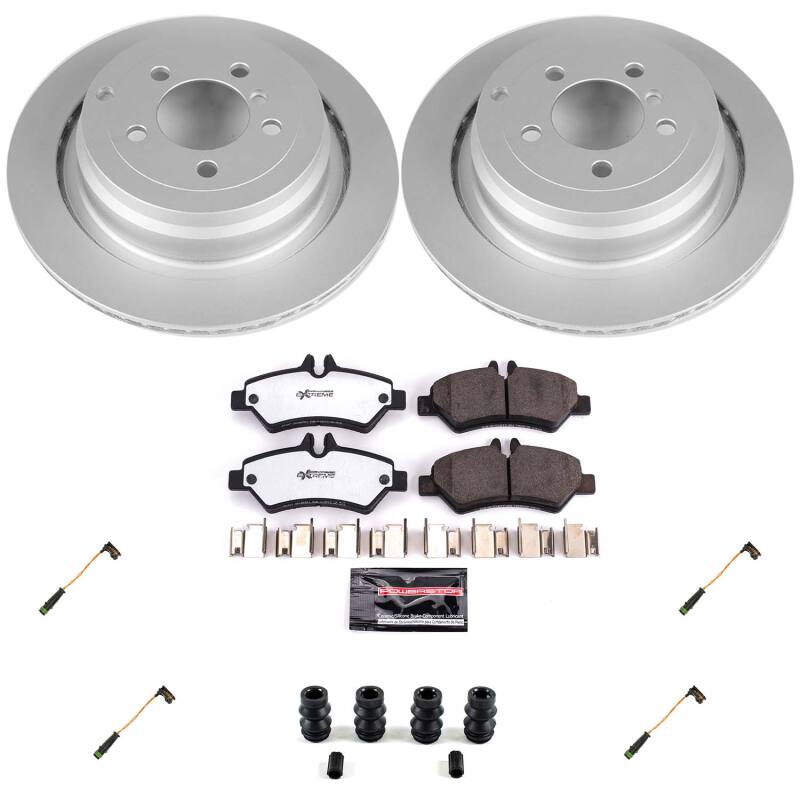 Power Stop 07-08 Dodge Sprinter 2500 Rear Z36 Coated Truck & Tow Brake Kit-thumbmail-1