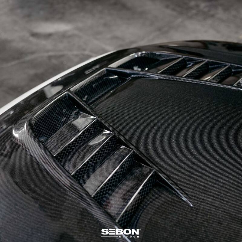 Seibon 2023 Honda Civic Type R TV-Styler Double Side Carbon Fiber Hood-thumbmail-9