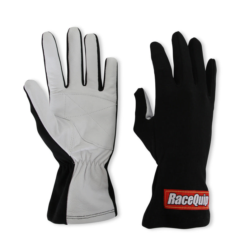 RaceQuip Black Basic Race Glove - Medium-thumbmail-5