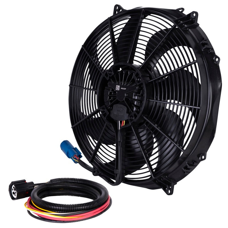 SPAL 500W 15.2in Flush Mount Brushless Fan w/Jumper Harness-thumbmail-4