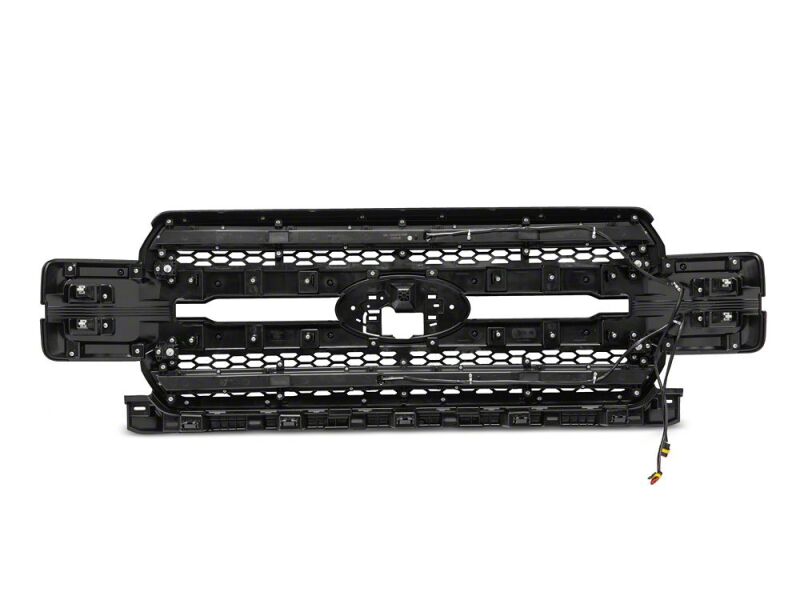 Raxiom 18-20 Ford F-150 CXR Series LED Upper Replacement Grille with White DRL- Black-thumbmail-7